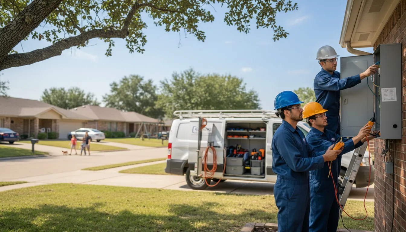 Certified electrician providing emergency electrical services in Winterhaven, CA